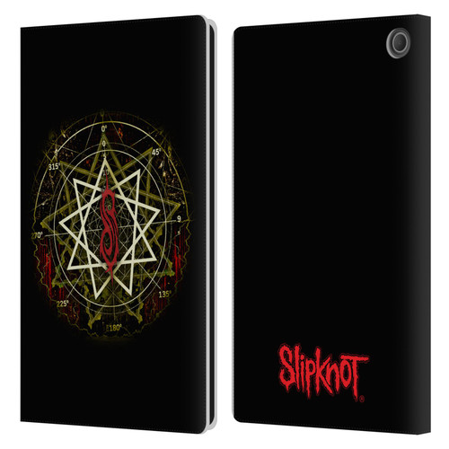 Slipknot Key Art Waves Leather Book Wallet Case Cover For Amazon Fire Max 11 2023