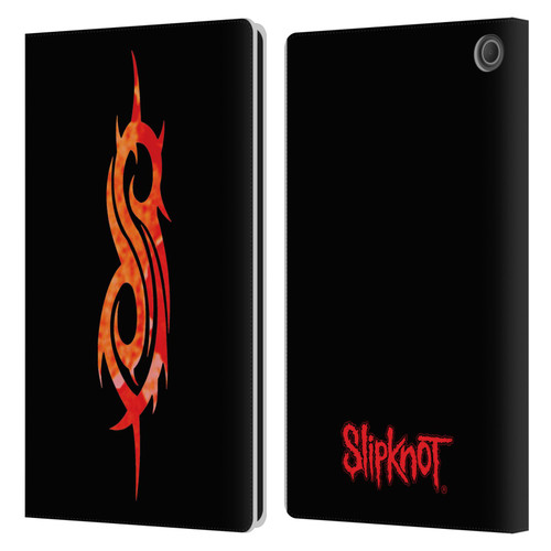 Slipknot Key Art Tribal Leather Book Wallet Case Cover For Amazon Fire Max 11 2023