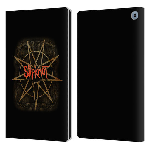 Slipknot Key Art Crest Leather Book Wallet Case Cover For Amazon Fire HD 10 (2021)