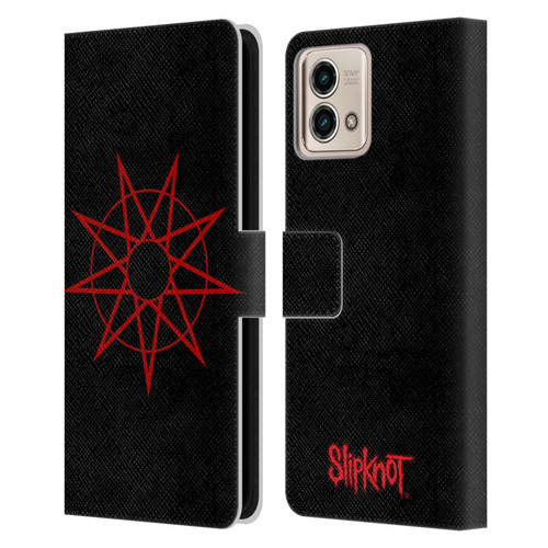 Slipknot Key Art Nanogram Leather Book Wallet Case Cover For Motorola Moto G Stylus 5G 2023