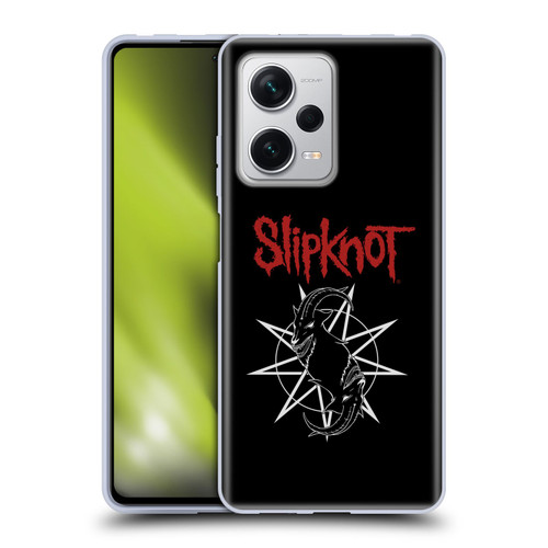 Slipknot Key Art Goat Logo Soft Gel Case for Xiaomi Redmi Note 12 Pro+ 5G