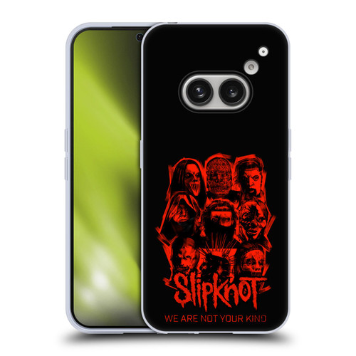 Slipknot We Are Not Your Kind Red Patch Soft Gel Case for Nothing Phone (2a)