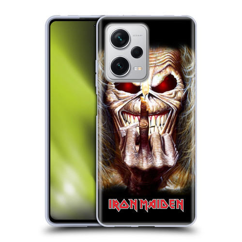 Iron Maiden Art Candle Finger Soft Gel Case for Xiaomi Redmi Note 12 Pro+ 5G