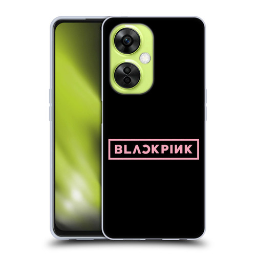 Blackpink The Album Pink Logo Soft Gel Case for OnePlus Nord CE 3 Lite 5G