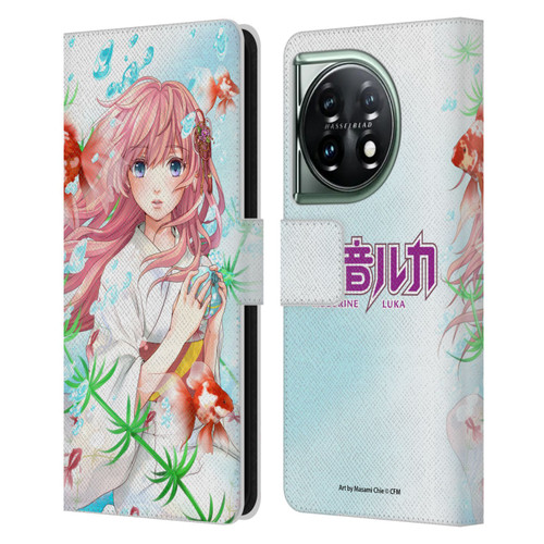 Hatsune Miku Characters Megurine Luka Leather Book Wallet Case Cover For OnePlus 11 5G