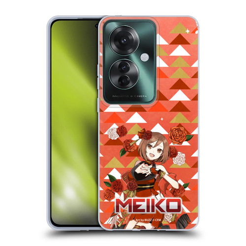 Hatsune Miku Characters Meiko Soft Gel Case for OPPO Reno11 F 5G / F25 Pro 5G