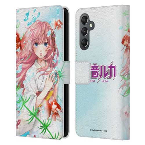 Hatsune Miku Characters Megurine Luka Leather Book Wallet Case Cover For Samsung Galaxy A25 5G
