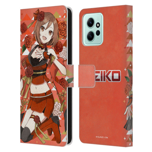 Hatsune Miku Characters Meiko Leather Book Wallet Case Cover For Xiaomi Redmi 12