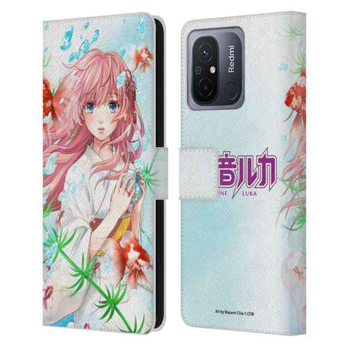 Hatsune Miku Characters Megurine Luka Leather Book Wallet Case Cover For Xiaomi Redmi 12C