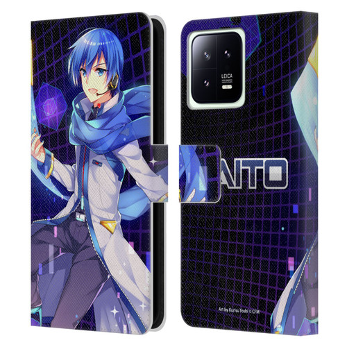 Hatsune Miku Characters Kaito Leather Book Wallet Case Cover For Xiaomi 13 5G