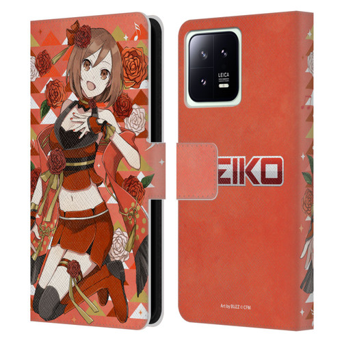 Hatsune Miku Characters Meiko Leather Book Wallet Case Cover For Xiaomi 13 5G