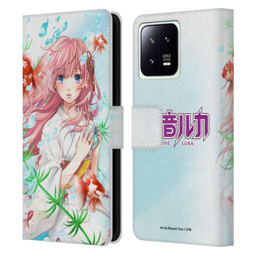 Hatsune Miku Characters Megurine Luka Leather Book Wallet Case Cover For Xiaomi 13 5G