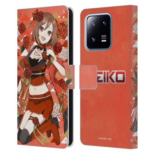 Hatsune Miku Characters Meiko Leather Book Wallet Case Cover For Xiaomi 13 Pro 5G