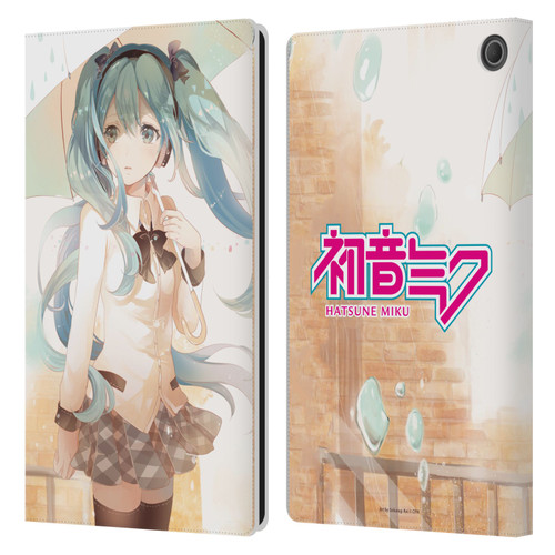 Hatsune Miku Graphics Rain Leather Book Wallet Case Cover For Amazon Fire Max 11 2023