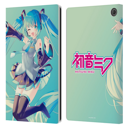 Hatsune Miku Graphics Sing Leather Book Wallet Case Cover For Amazon Fire Max 11 2023