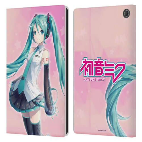 Hatsune Miku Graphics Star Leather Book Wallet Case Cover For Amazon Fire Max 11 2023