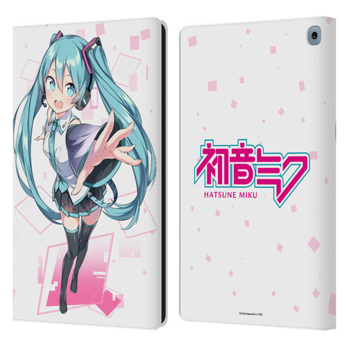 Hatsune Miku Graphics Cute Leather Book Wallet Case Cover For Amazon Fire HD 10 / Plus 2021