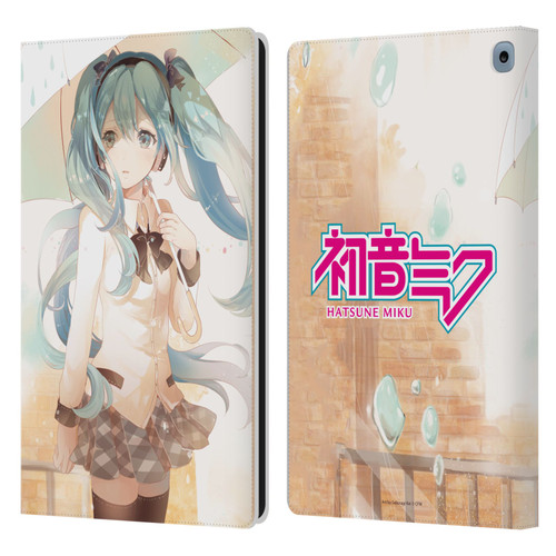 Hatsune Miku Graphics Rain Leather Book Wallet Case Cover For Amazon Fire HD 10 / Plus 2021