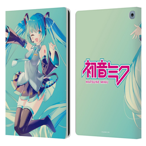 Hatsune Miku Graphics Sing Leather Book Wallet Case Cover For Amazon Fire HD 10 / Plus 2021