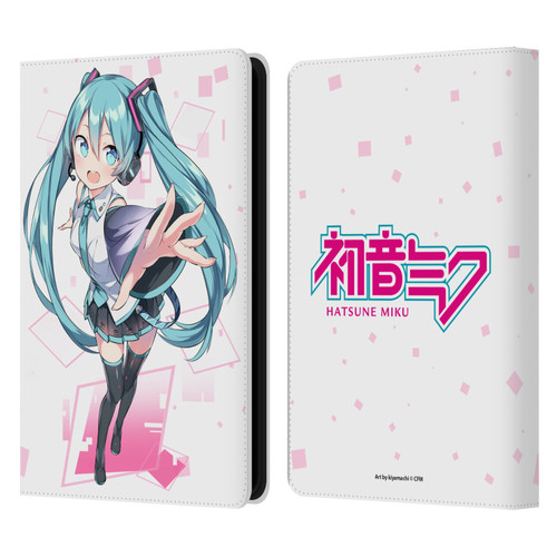 Hatsune Miku Graphics Cute Leather Book Wallet Case Cover For Amazon Kindle Paperwhite 5 (2021)