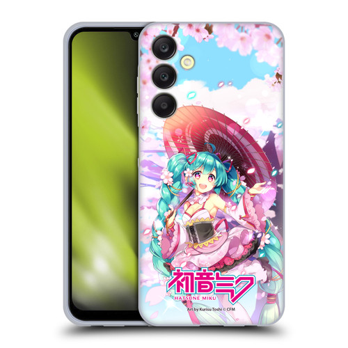 Hatsune Miku Graphics Sakura Soft Gel Case for Samsung Galaxy A25 5G