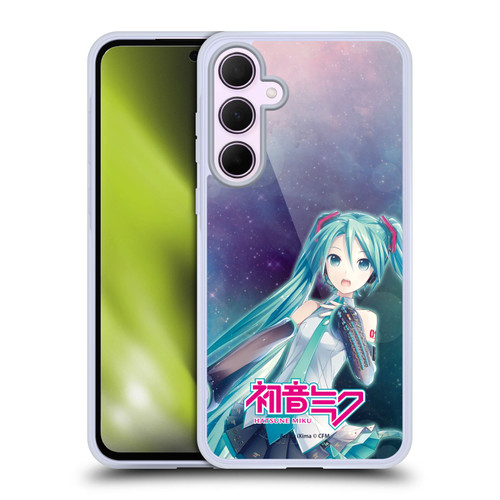 Hatsune Miku Graphics Nebula Soft Gel Case for Samsung Galaxy A35 5G