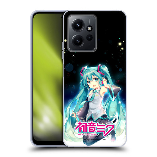 Hatsune Miku Graphics Night Sky Soft Gel Case for Xiaomi Redmi Note 12 4G