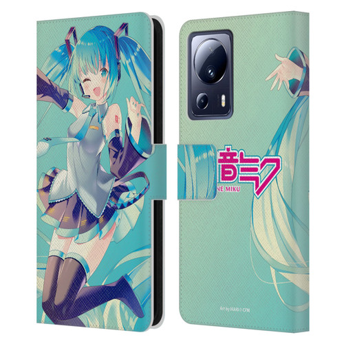 Hatsune Miku Graphics Sing Leather Book Wallet Case Cover For Xiaomi 13 Lite 5G
