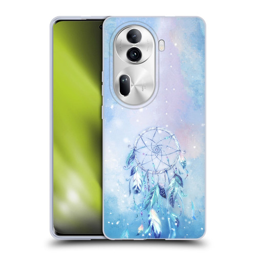 Simone Gatterwe Assorted Designs Blue Dreamcatcher Soft Gel Case for OPPO Reno11 Pro