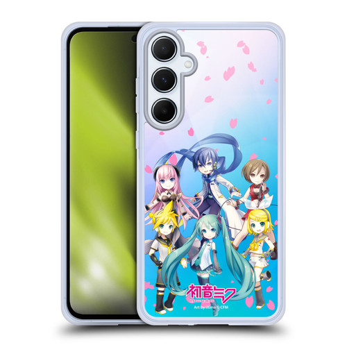 Hatsune Miku Virtual Singers Sakura Soft Gel Case for Samsung Galaxy A55 5G