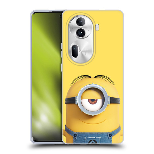 Despicable Me Full Face Minions Stuart Soft Gel Case for OPPO Reno11 Pro