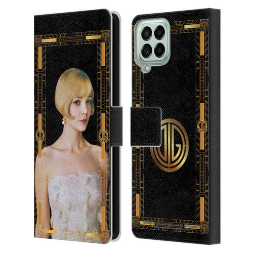 The Great Gatsby Graphics Daisy Leather Book Wallet Case Cover For Samsung Galaxy M33 (2022)