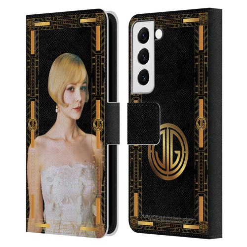 The Great Gatsby Graphics Daisy Leather Book Wallet Case Cover For Samsung Galaxy S22 5G
