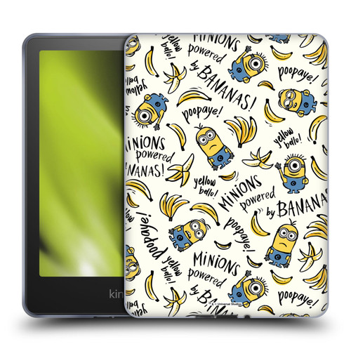 Despicable Me Minion Graphics Banana Doodle Pattern Soft Gel Case for Amazon Kindle Paperwhite 5 (2021)