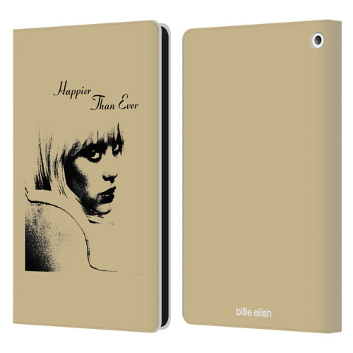 Billie Eilish Happier Than Ever Album Image Leather Book Wallet Case Cover For Amazon Fire HD 8/Fire HD 8 Plus 2020