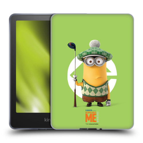 Despicable Me Minions Kevin Golfer Costume Soft Gel Case for Amazon Kindle Paperwhite 5 (2021)