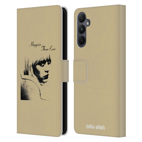 Billie Eilish Happier Than Ever Album Image Leather Book Wallet Case Cover For Samsung Galaxy A05s