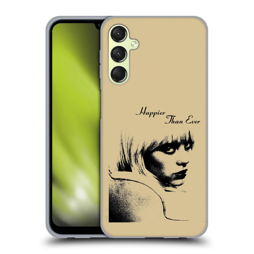 Billie Eilish Happier Than Ever Album Image Soft Gel Case for Samsung Galaxy A24 4G / M34 5G