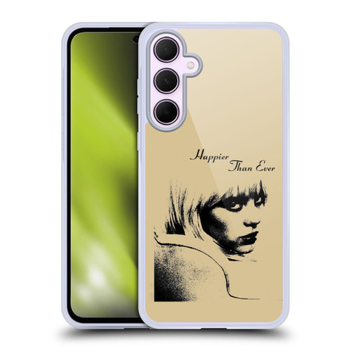 Billie Eilish Happier Than Ever Album Image Soft Gel Case for Samsung Galaxy A35 5G