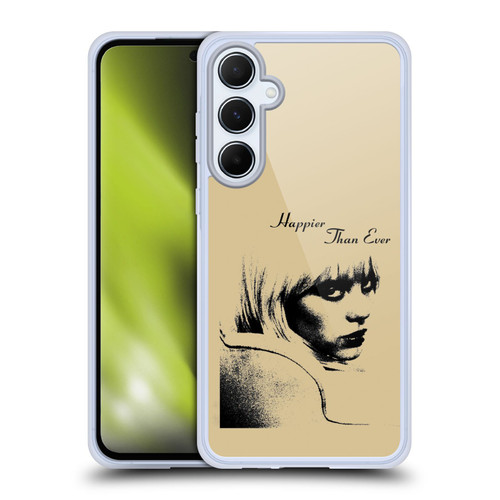 Billie Eilish Happier Than Ever Album Image Soft Gel Case for Samsung Galaxy A55 5G