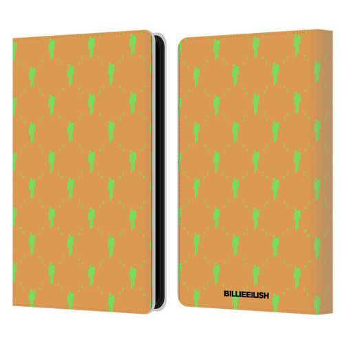 Billie Eilish Key Art Blohsh Pattern Leather Book Wallet Case Cover For Amazon Kindle Paperwhite 5 (2021)