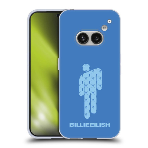 Billie Eilish Key Art Blohsh Blue Soft Gel Case for Nothing Phone (2a)