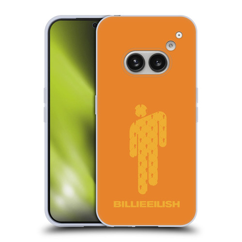 Billie Eilish Key Art Blohsh Orange Soft Gel Case for Nothing Phone (2a)