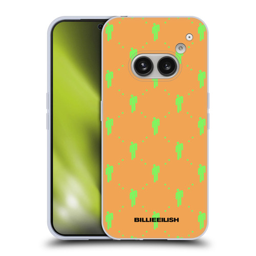 Billie Eilish Key Art Blohsh Pattern Soft Gel Case for Nothing Phone (2a)