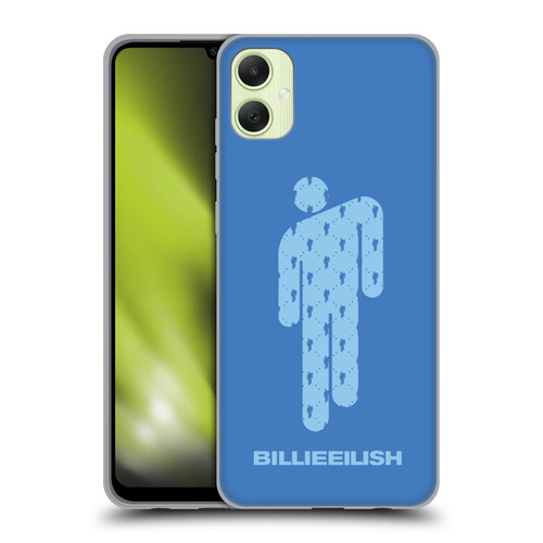 Billie Eilish Key Art Blohsh Blue Soft Gel Case for Samsung Galaxy A05