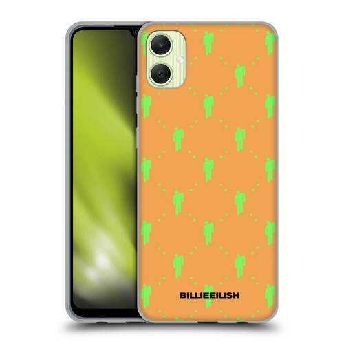 Billie Eilish Key Art Blohsh Pattern Soft Gel Case for Samsung Galaxy A05