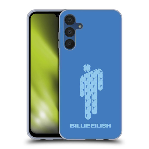 Billie Eilish Key Art Blohsh Blue Soft Gel Case for Samsung Galaxy A15