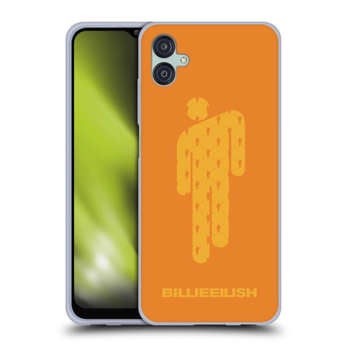 Billie Eilish Key Art Blohsh Orange Soft Gel Case for Samsung Galaxy M04 5G / A04e