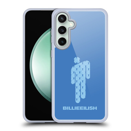 Billie Eilish Key Art Blohsh Blue Soft Gel Case for Samsung Galaxy S23 FE 5G