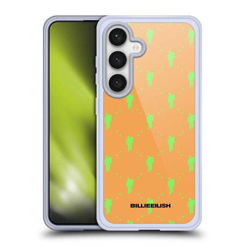 Billie Eilish Key Art Blohsh Pattern Soft Gel Case for Samsung Galaxy S24 5G